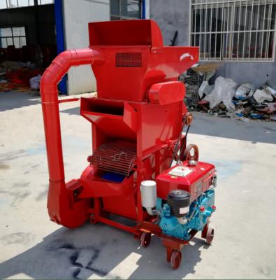 China food & Beverage Plant Small High Efficiency Peanut Shelling Machine Making Peanut Sheller Remover With Diesel Engine for sale