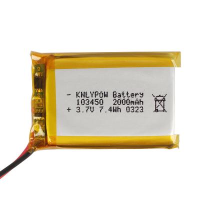 China Toys factory price customized rechargeable lithium polymer battery 3.7v 5000mah lipo battery for sale