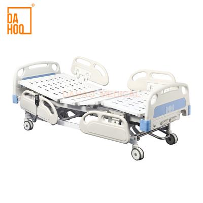 China Four Function Multifunction Medical Equipment ICU Patient Electric Hospital Bed for sale