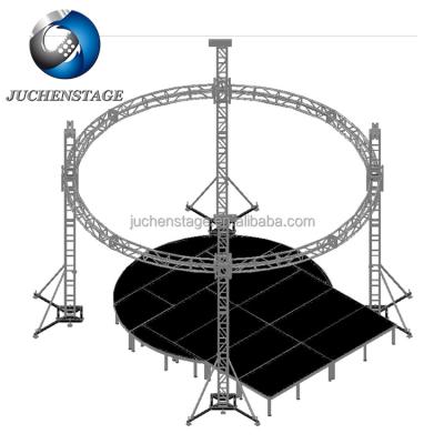 China Concert ; Events; Exposure ; Wedding ; Concert/performance event and so on used 4*8ft stage platform non-slip plywood portable stage platform for sale