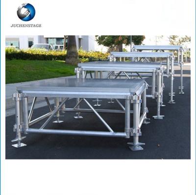 China Concert ; Events; Exposure ; Weddng China wholesale aluminum portable folding stage collapsible riser with good price for sale