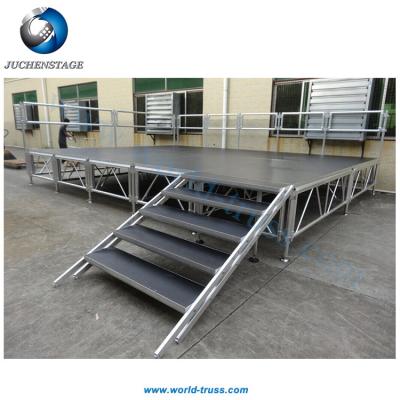 China Exposure ; Concert ; Events; Performance And So On Hot Sale Aluminum Event Movable Modular Stage / Wedding Modular Event Stage for sale