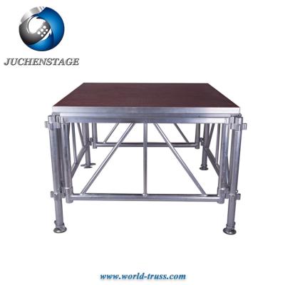 China Exposure ; Concert ; Events; Performance Cheap Indoor Outdoor Adjustable Height Aluminum Assembly Stage And So On Available In Stock for sale