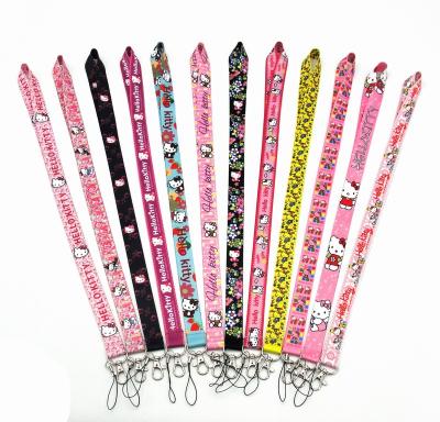 China Halter rope factory direct sales back neck rope lanyard fashion cartoon hanging mobile phone lanyard custom wholesale for sale