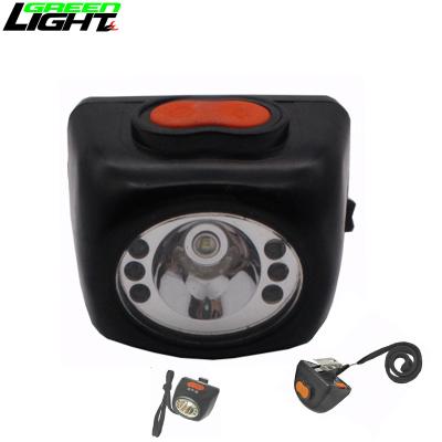 China Digital Underground Cordless Cap Lamp , 4.5Ah 3.7V Coal Mining Cap Lights for sale