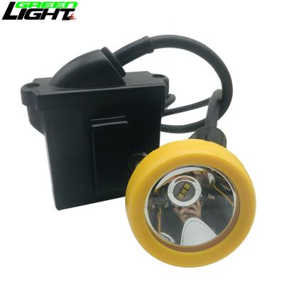 China LED Coal Miner Hard Hat Light 10000 Lux Safety KL5LM Underground Cap Lamp for sale