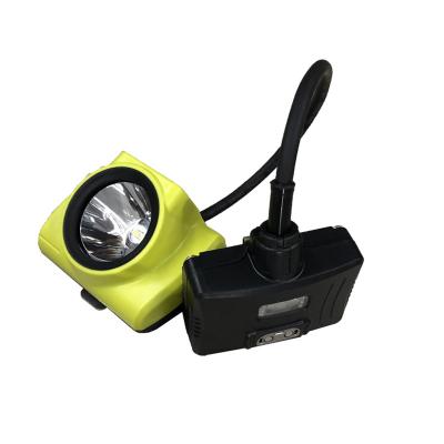 中国 半線付きLED鉱山キャップランプ GLS-6 2.96W LEDスクリーン爆発防止付き 販売のため