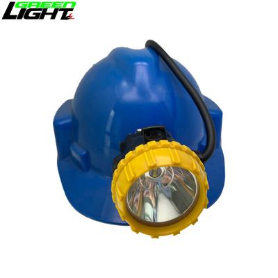 China Semi-Cord Mining koplampen 15000 Lux lichtgewicht Miner Cap lampen Te koop