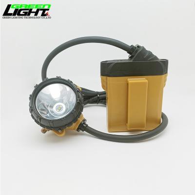 China 10.4Ah oplaadbare kabelkaplamp Steenkoolmijnlicht 25000 lux 18 uur Werktyd met waarschuwing van laag vermogen Te koop
