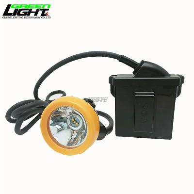 China KL5M LED Mining Hard Hat Lights 7.8Ah Anti-explosive Corded Helmet Lamp for sale