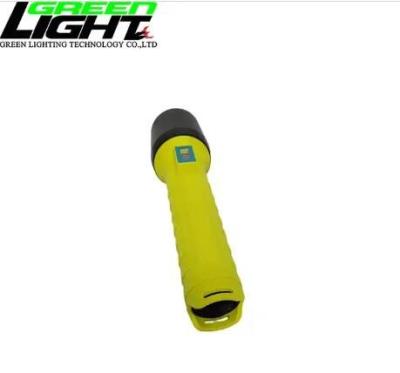 China Industrial Safety 12000lux Explosion Proof Flashlight with Anti Slip Design and USB Charging for sale