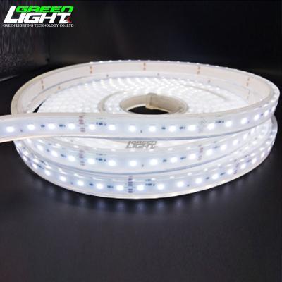 China SMD5050 Waterproof IP68 Flexible Underground Mining Led Light Strip Explosion Proof Strip Light 220V for sale