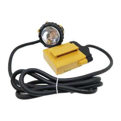 China Lightweight Lithium Battery Hard Hat Lights Rechargeable 3W 348 Lumens 13 Hours Working Time for sale