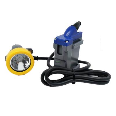 China GLT-7C Corded Coal Mining Lights 15000LUX Brightness And 6.6Ah Rechargeable Battery for sale