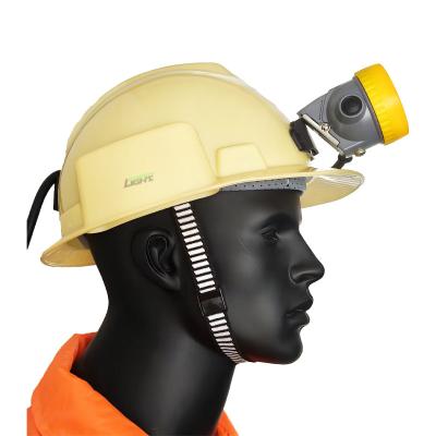 China Long-lasting 2W Miners Head Lamp with 18 Hours Duration Time and Rechargeable Battery for sale