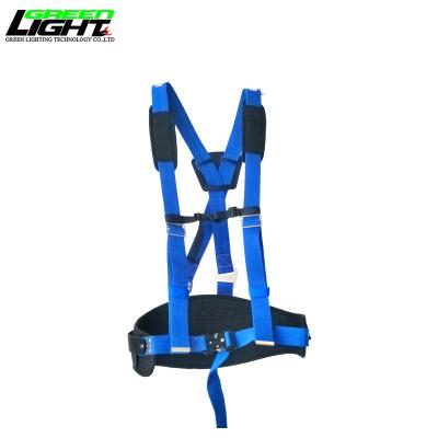 China Adjustable Polyester Webbing Miners Waist Belt With Self Locking Clips Reflective Strips for sale