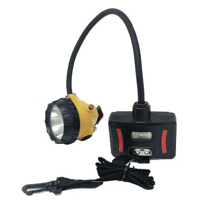 China CM-100 Coal Mining Lights with 1200 Cycle Battery and 15000lux LED Mining Lamp for sale