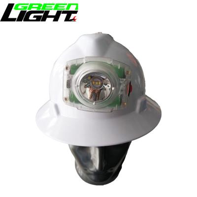 China USB Rechargeable Led Miner's Hat Light Underground Miner Headlamp Headlights for sale