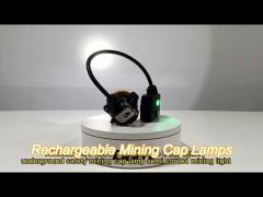 3.7v overcharge protection coal miner cap lamp with 15000 lux lighting degree