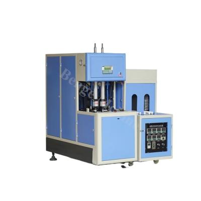 China Semi Automatic Bottle 2 Cavities PET Plastic Bottle Making Blow Molding Machine Price for sale