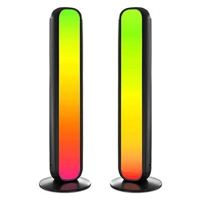 China Tuya WiFi Smart RGB Modern Table Light Bar APP Control Ambient Sound Identify Monitor Backlight Work with Alexa Google Assistant for sale