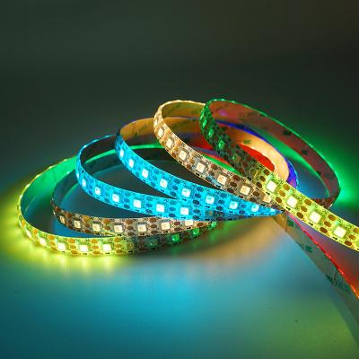 China 2021 LANDSCAPE Addressable Sk6812 5v RGBW 4 in 1 pixel 72leds/s led strip for , facade lighting advertising lighting and decoration for sale