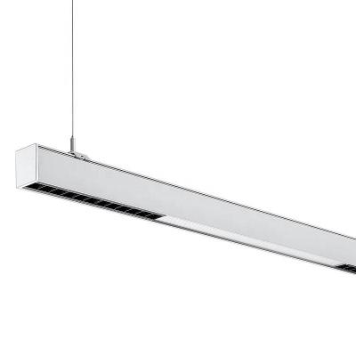 China Modern Led Suspended 36W 40W DALI Linear Pendant Light Adjustable Dimmable Led Light 2700k-6500k Desk Light CCT for sale