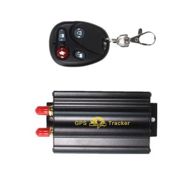 China TK103B Vehicle Track Gps Tracker with Historical Track Remote Control for South America Africa East Asia for sale