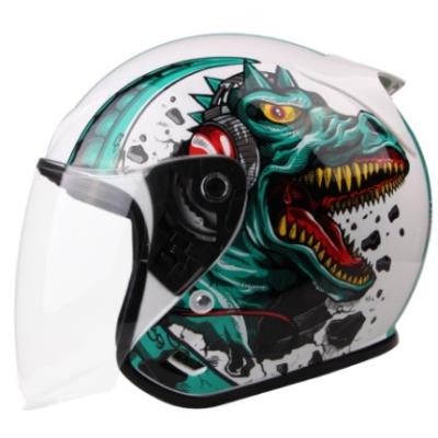 China D-helmet Factory New Style Custom Cascos Motos Motorcycle Helmet Falf Face Moto Helmets Te koop