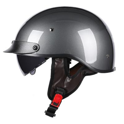 China D-helmet Wholesale Half Face DOT Certificate High quality Motorcycle Helmet Te koop