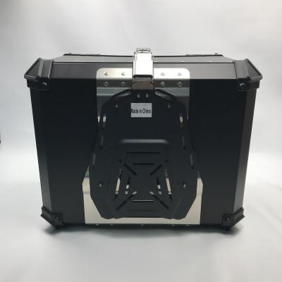 China Waterproof top case aluminum alloy motorcycle tail boxes motorcycle top box for sale for sale