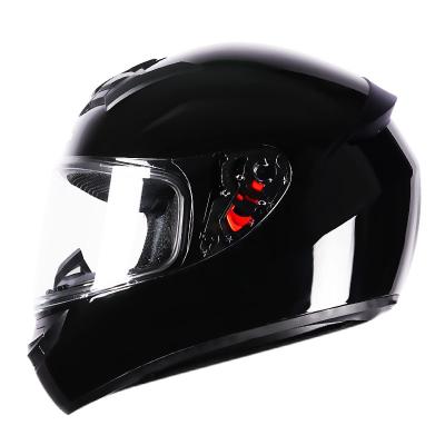 China Bright Red Reverse full coverage motorcycle helmets men locomotive reversible full face flip up helmets cascos for sale