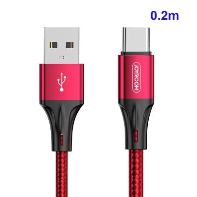 China Eco-fridenly Type-c 0.2M Nylon Braided USB Data Sync Charger Cable For Samsung Huawei Xiaomi Cable Cord for sale