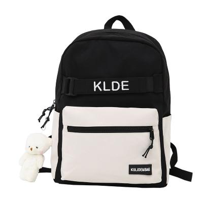 China Waterproof Promotional Waterproof Durable Large Capacity Travel Canvas Backpacks Children's School Backpacks For College Students for sale