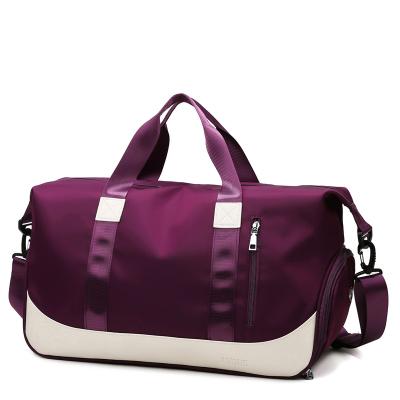 China Fashion Customized Durable Multifunctional Gym Sports Yoga Bag With Shoes Compartment Weekend Duffel Duffel Bag for sale