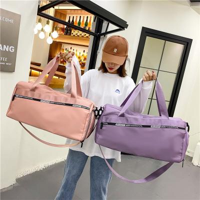 China New Fashion 2022 Fashion Weekend Yoga Sports Wet Dry Bag Casual Luggage Bag Travel Divider Gym Bag With Shoe Compartment for sale