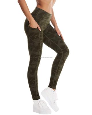 China Breathable With High Waist Fitness Leggings With Pockets And Non-See-Through Stretch Fabric Women's Yoga Pants for sale