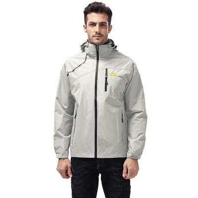 China New Design Hot Sale Waterpoof Hooded Coat Autumn Windbreaker Outdoor Hiking Men Jacket Waterproof for sale