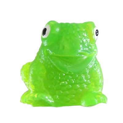 China Lovely 2 Inch Colorful Soft Sticky TPR Jelly Frog Novelty Toy For Vending Machine Capsule for sale