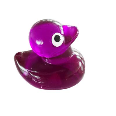 China Lovely Novelty Soft Sticky Farm Animal TPR Jelly Duck Toy For Kids for sale