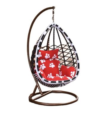 China Modern swing chair pod hanging chair with sun fabric havelock sun shade bamboo swing chair for sale