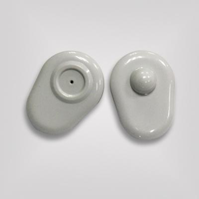 China Compatible with all EAS System EAS Security Alarm Tag EAS Tear ABS 8.2 MHz Hard Cloth H037/A037 for sale