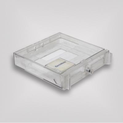 China Europe standard cosmetic safer box recycle import security box supermarket alarm battery EAS safer box 240*123*70mm for sale