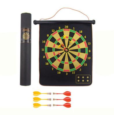 China Professional Indoor Hanging Game Kids Magnetic Dart Board Set TRG76 for sale