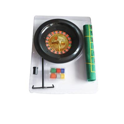 China 10 Inch Family Toy Roulette Plastic Gambling Set TRG55 Game for sale