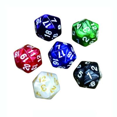 China Multi Sides Die Cut Board Game Acrylic Polyhedral Dies Set TRG113 for sale