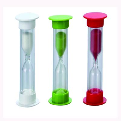 China Modern Children 3 Minute Suction Sand Timer Hourglass for sale