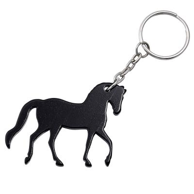 China China Metal Horse Shaped Custom Key Ring Key Chain For Decoration for sale