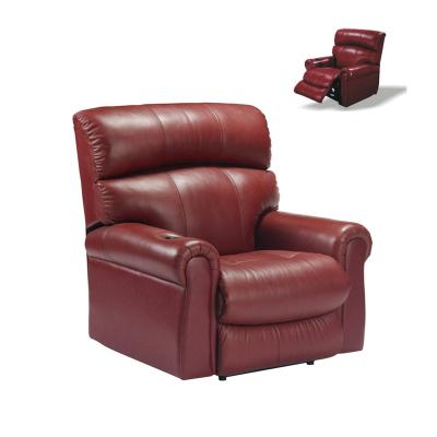 China Commercial Class Theater Top Furniture VIP Leather Reclining Seat Sofa For Home Cinema SJ5803 for sale