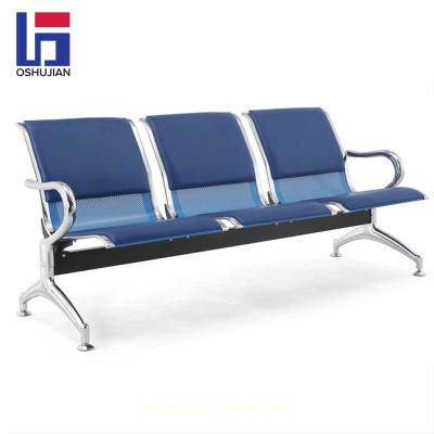 China Modern airport seat hospital bench link seating clinic refuge 3 seater chair for sale